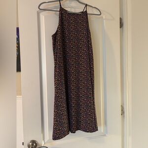 New York & Company Red Halter Slip  Dress